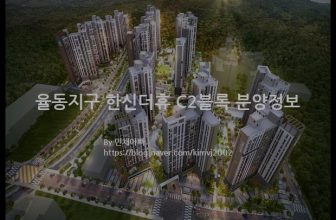 율동지구 한신더휴 C2블록 분양정보(2021년 울산광역시 북구)