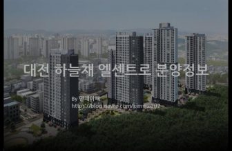 대전 하늘채 엘센트로 분양정보(2021년 대전광역시 중구)