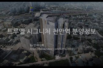 트루엘 시그니처 천안역 분양정보(2022년 충청남도 천안시)