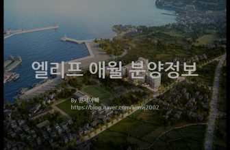 엘리프 애월 분양정보(2022년 제주특별자치도 제주시)